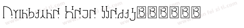 Campione Neue Serif字体转换